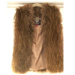 Vince Camino Faux Fur Vest